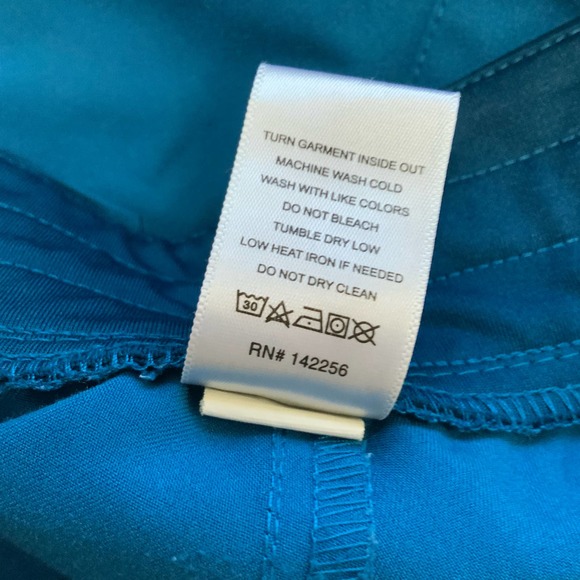 Figs Teal Technical Joggers Flawed sz S/T - Picture 5 of 6